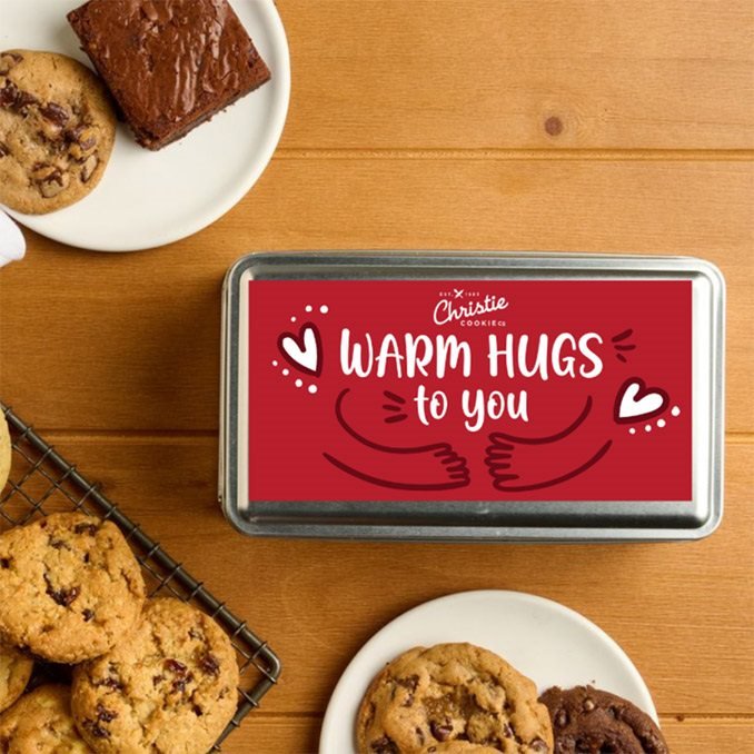 "Warm Hugs" Cookies, 12