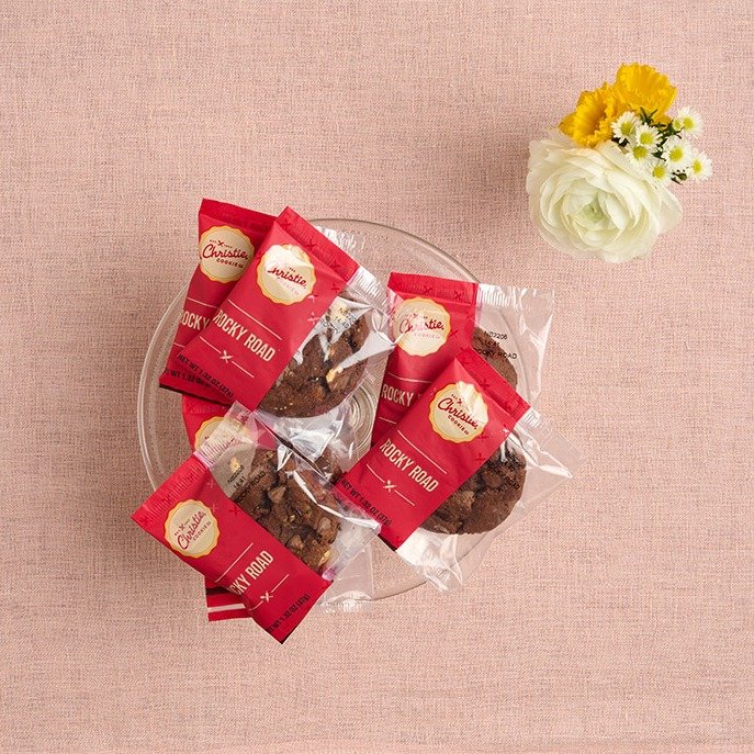 individually wrapped rocky road gourmet cookies