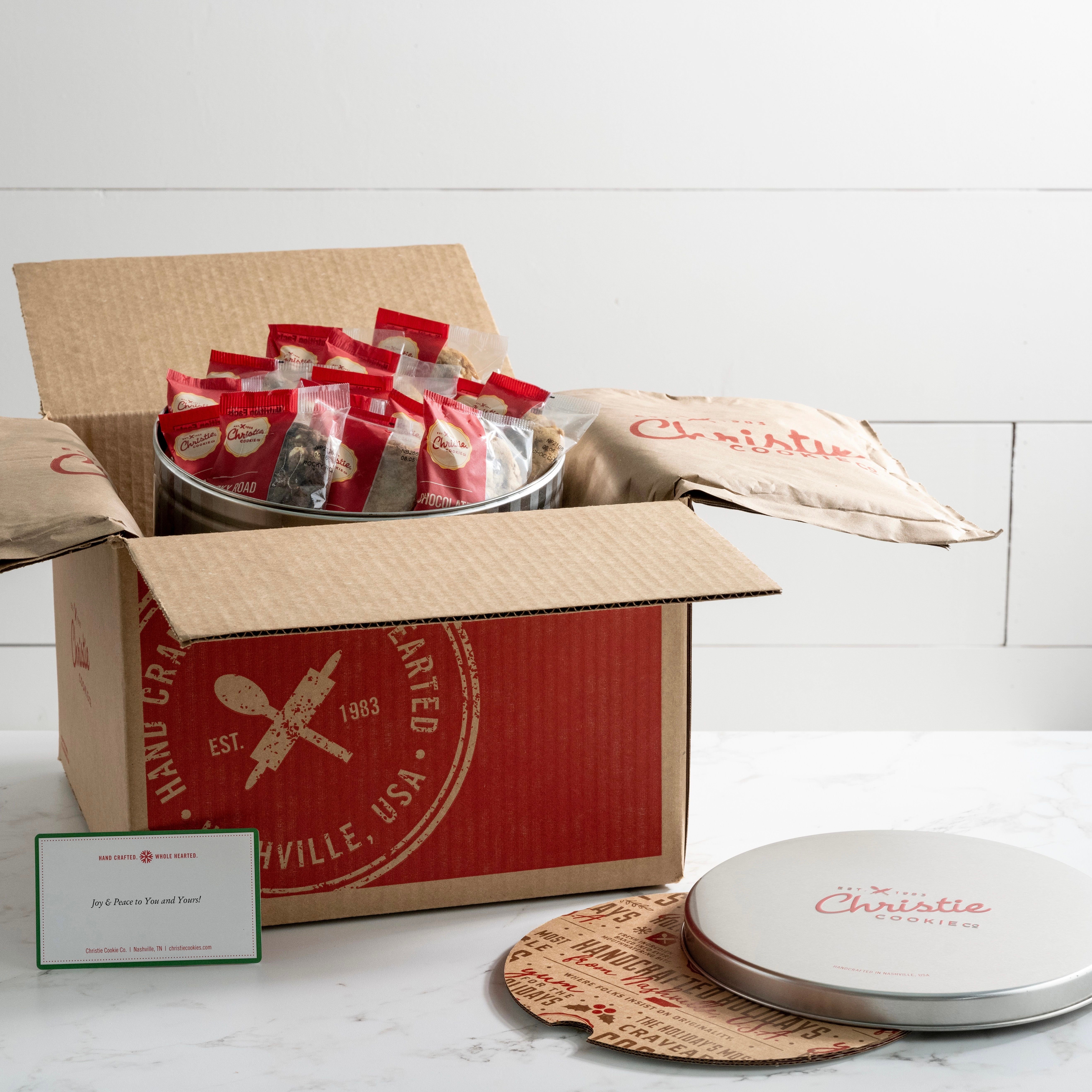 クッキー151　1104545天板金網コーキング 2023 Christmas Cookie Box - Wild Thistle Kitchen