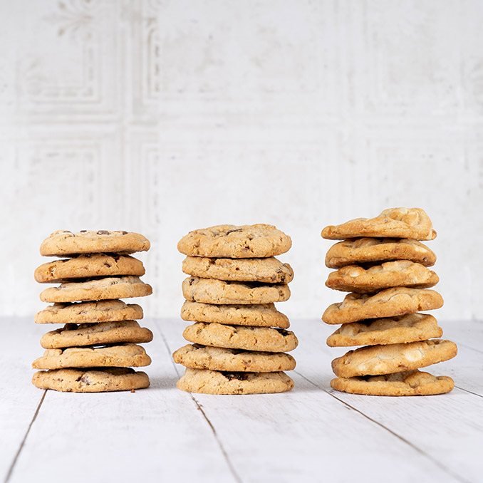 classic assortment gourmet cookie stacks